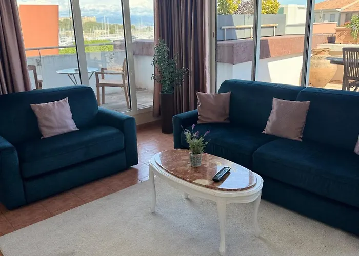 Penthouse - Jacuzzi - Terrace - Parking - 2 Pools Apartamento Antibes